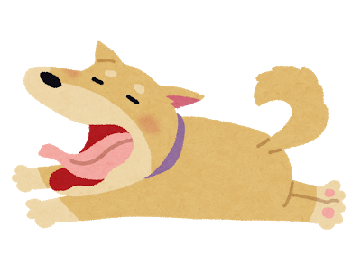 akubi_dog.png